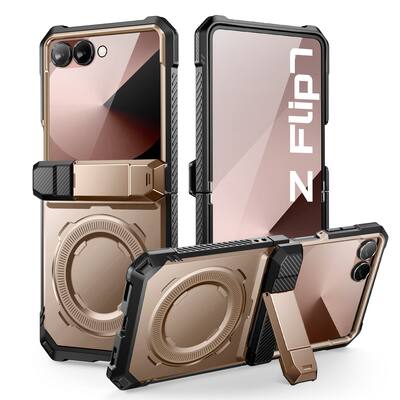 Galaxy Z Flip7 UB Grip Magsafe Phone Case-Gold Galaxy Z Flip7 UB Grip Magsafe Phone Case-Gold