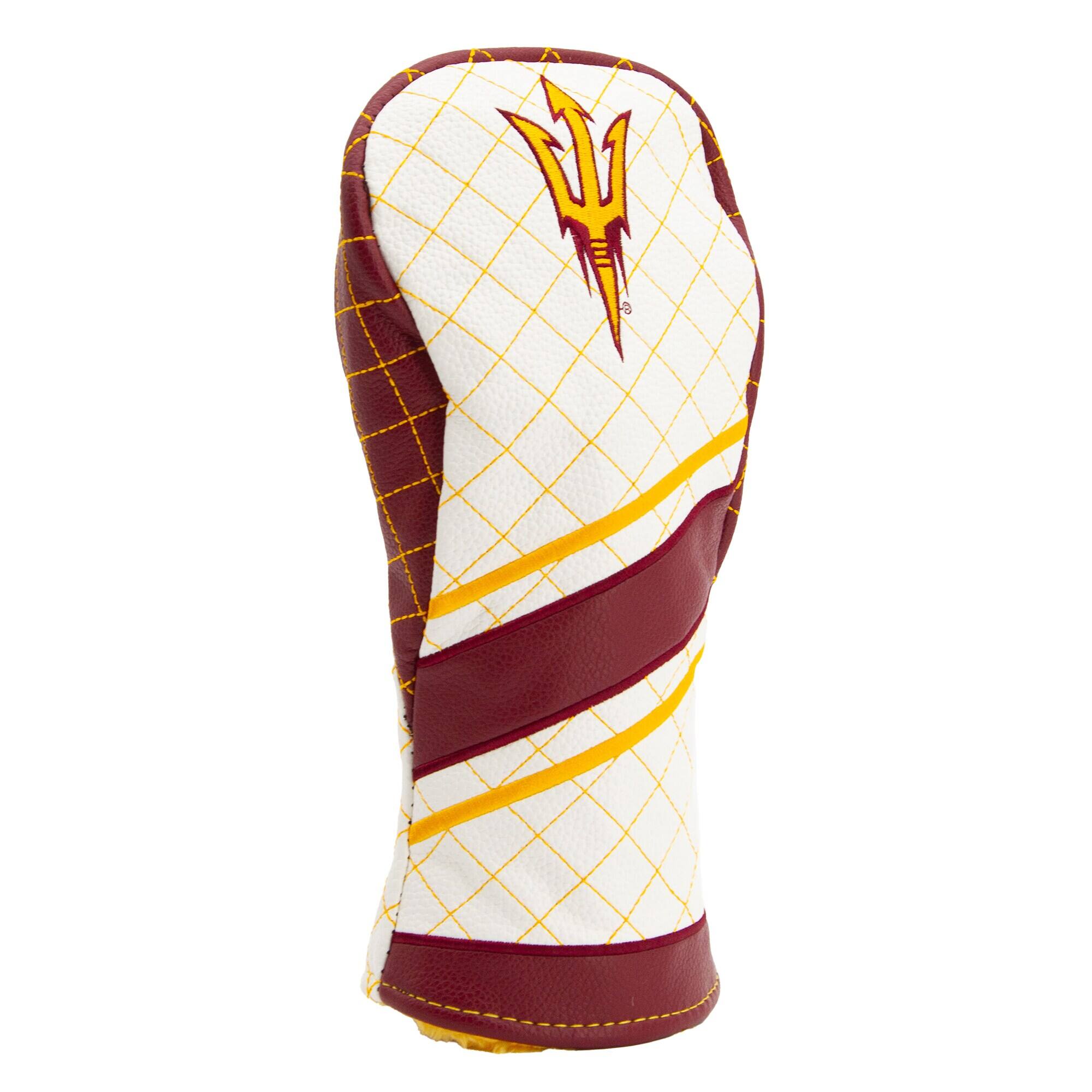 Alt View 2. Team Golf - Arizona State Sun Devils Striped Quilted Fairway Headcover - Multicolor.