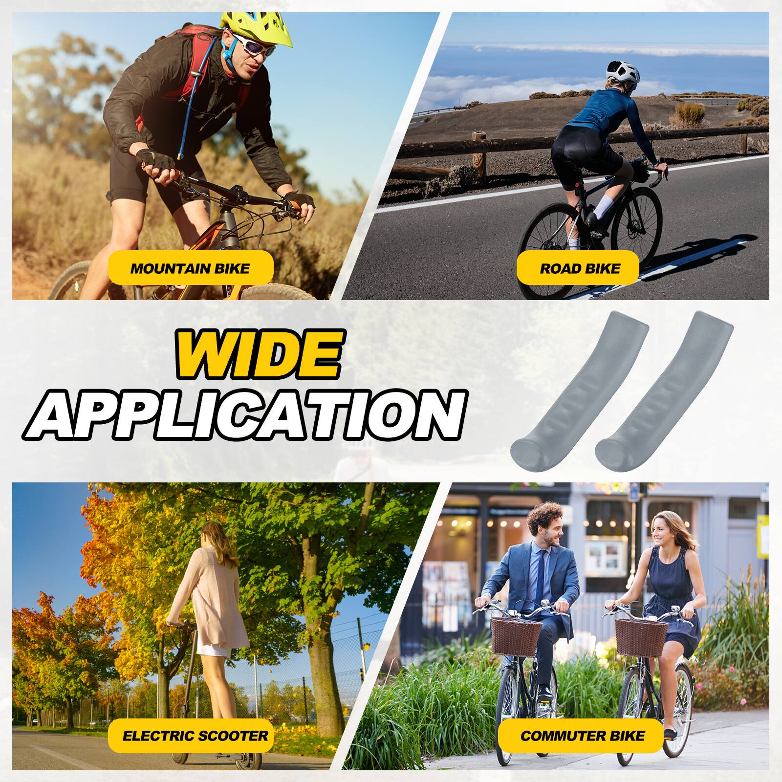 MOUNTAIN BIKE  
ROAD BIKE  
WIDE APPLICATION  
ELECTRIC SCOOTER  
COMMUTER BIKE
