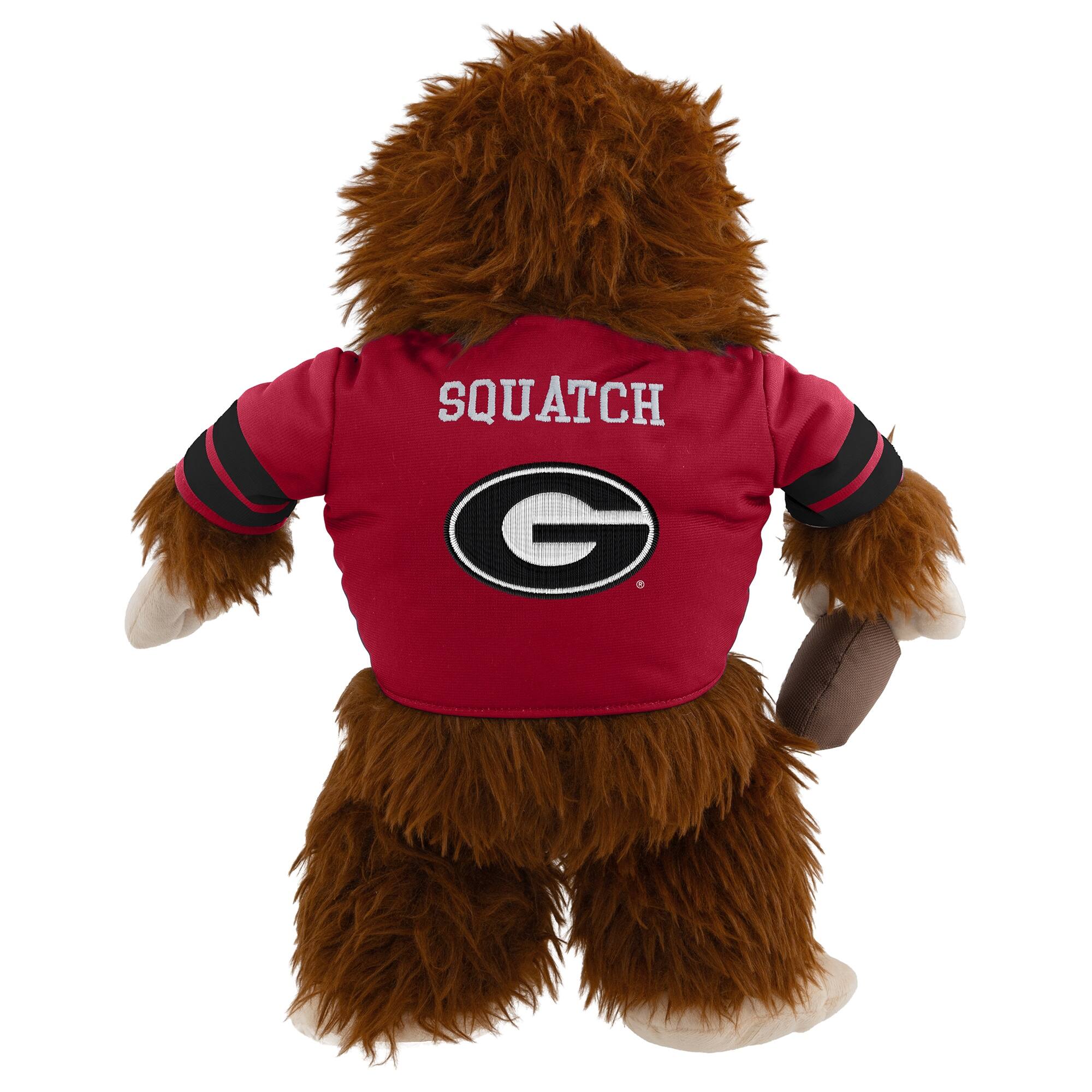 Alt View 2. Sporticulture - Georgia Bulldogs 14" Big Footballer Premium Plush - Multicolor.