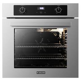 GASLAND - 24 inches Built-In Single Natural Gas Wall Oven with Rotisserie CSA Certified - Stainless Steel