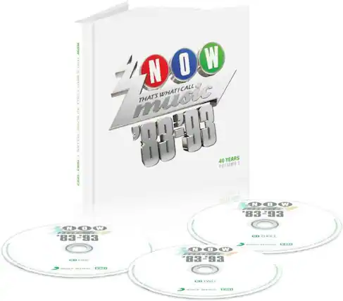 NOW
THAT'S WHAT I CALL MUSIC
'83-'93
40 YEARS
VOLUME 1
CD ONE
CD TWO
CD THREE
SONY MUSIC