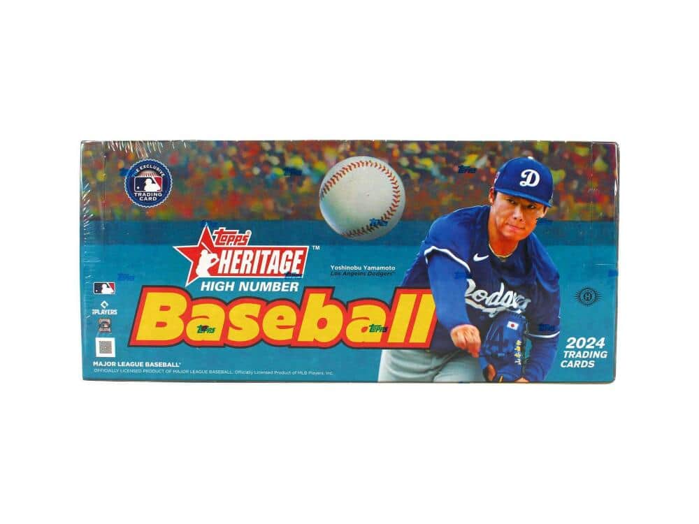 2024 Topps Heritage High Number Baseball Hobby Box price history on PriceWatchPro