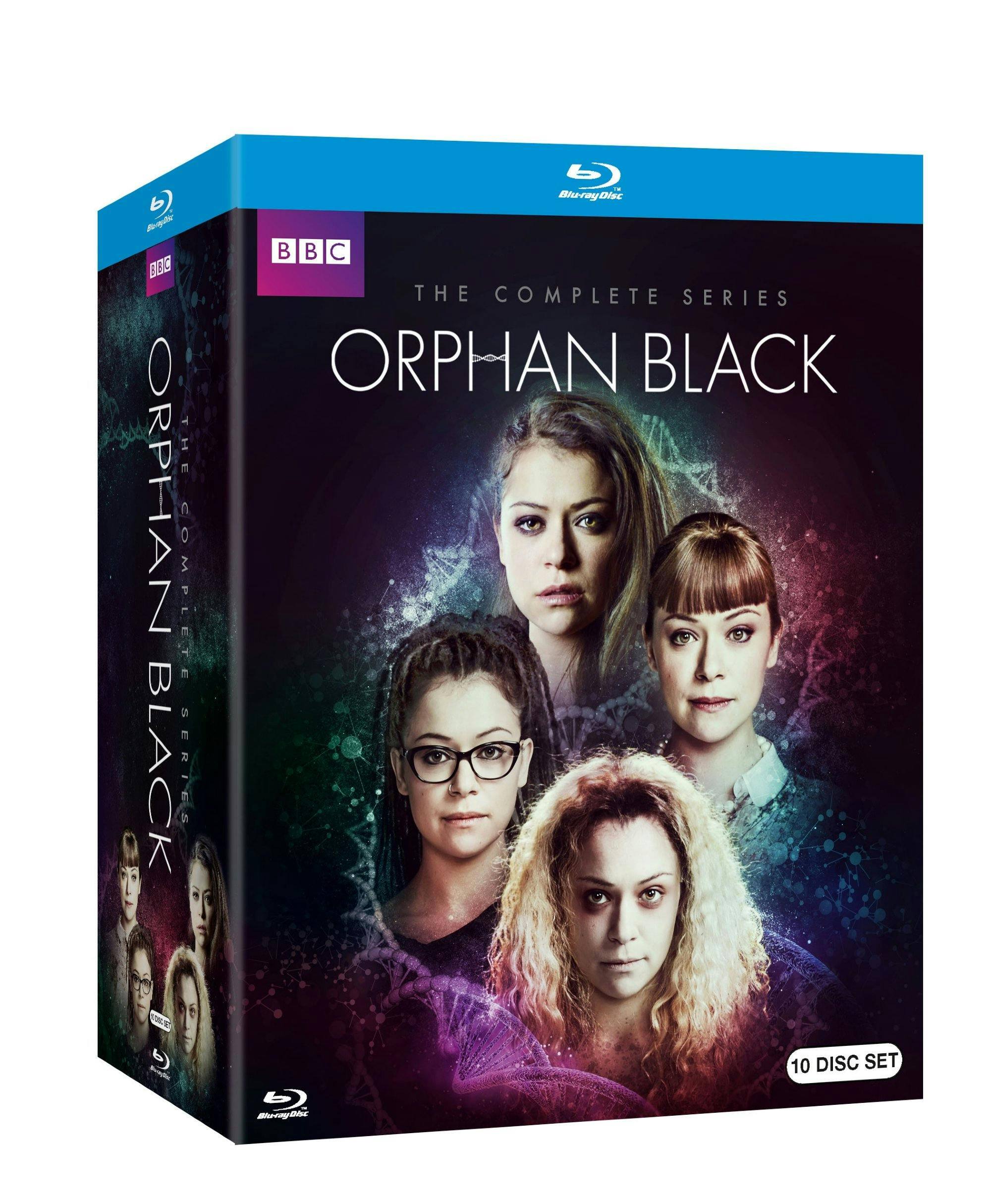 Angle. Orphan Black: The Complete Collection (Box Set) [Blu-ray].