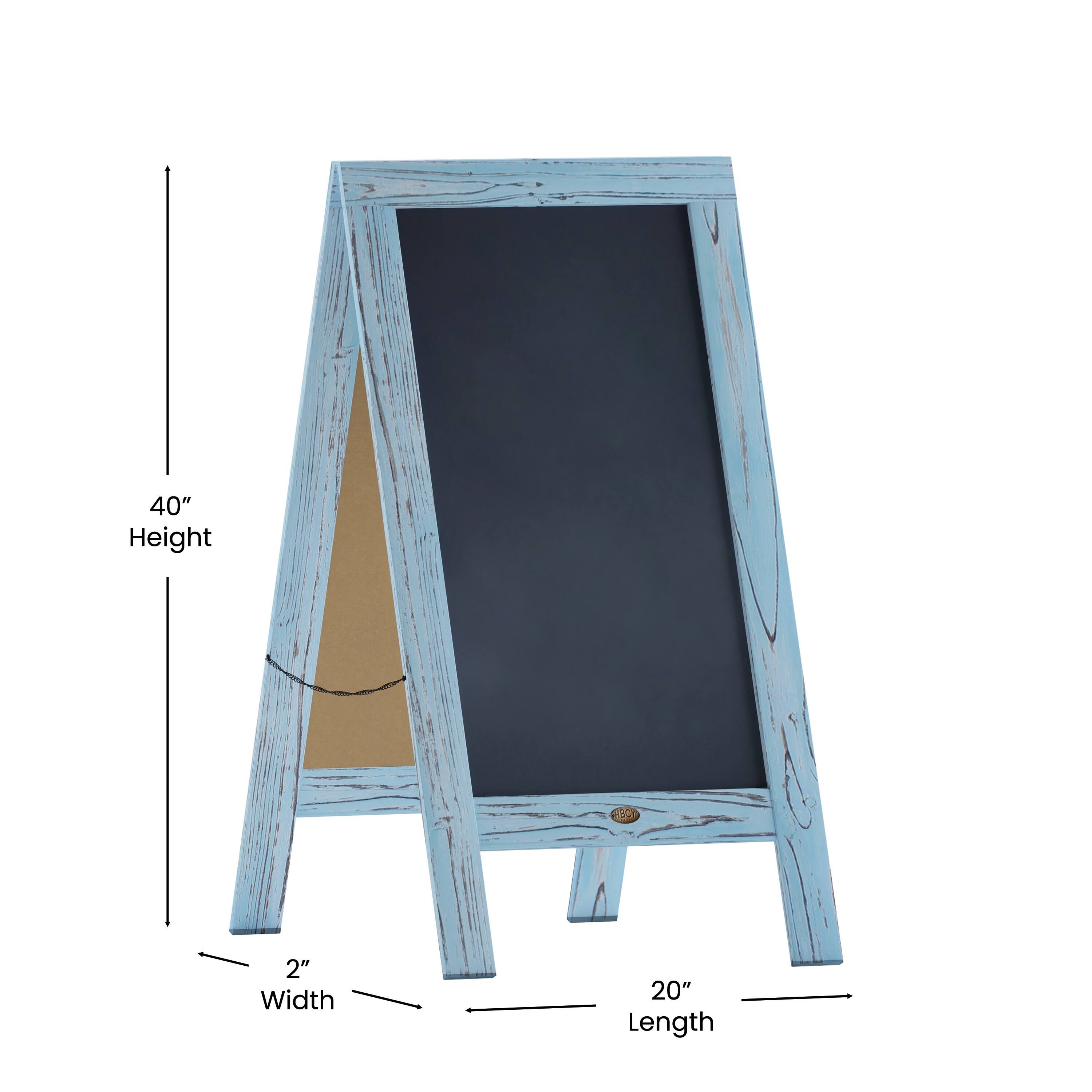 40" Height, 2" Width, 20" Length