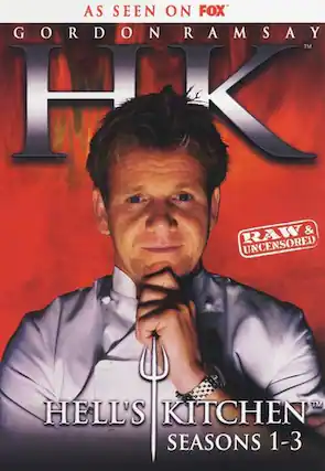 Front. Hell's Kitchen: Seasons 1-3 - DVD.