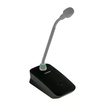 Front. Shure - Shure ULXD8 Digital Wireless Gooseneck Base Transmitter with No Mic.