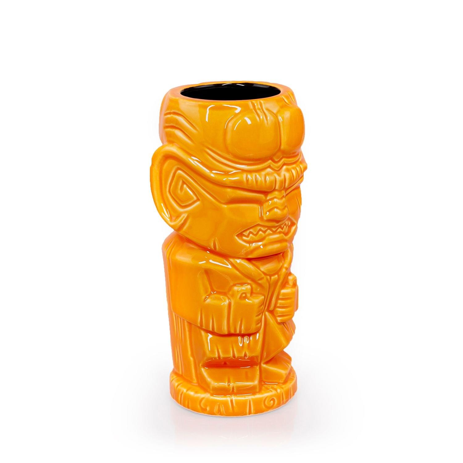 Alt View 1. Star Wars - Geeki Tikis Star Trek: The Next Generation Ferengi Ceramic Mug | Holds 14 Ounces - Orange.