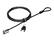 Front. Kensington - Kensington MicroSaver 2.0 Keyed Laptop Lock Security Cable, Silver (K65020WW) - Silver.