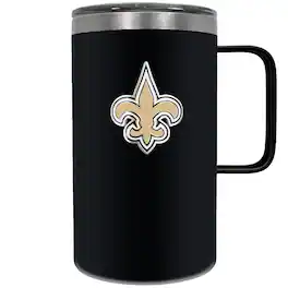 Great American Products - New Orleans Saints 18oz. Hustle Travel Mug - Multicolor