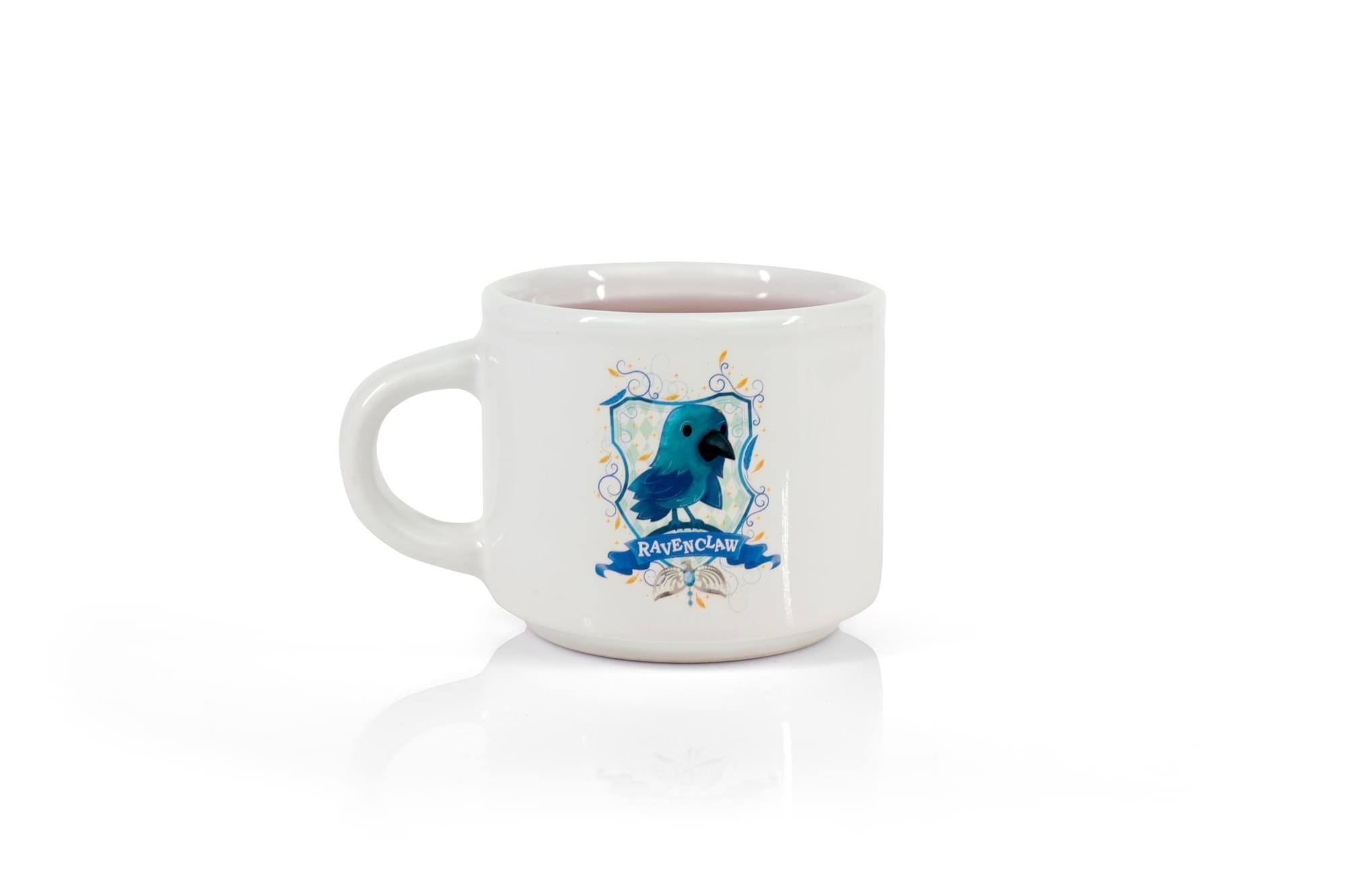 Front. Harry Potter - Harry Potter Ravenclaw Mini Mug | Small Collectible House Mug | 2 Inches Tall - Blue.