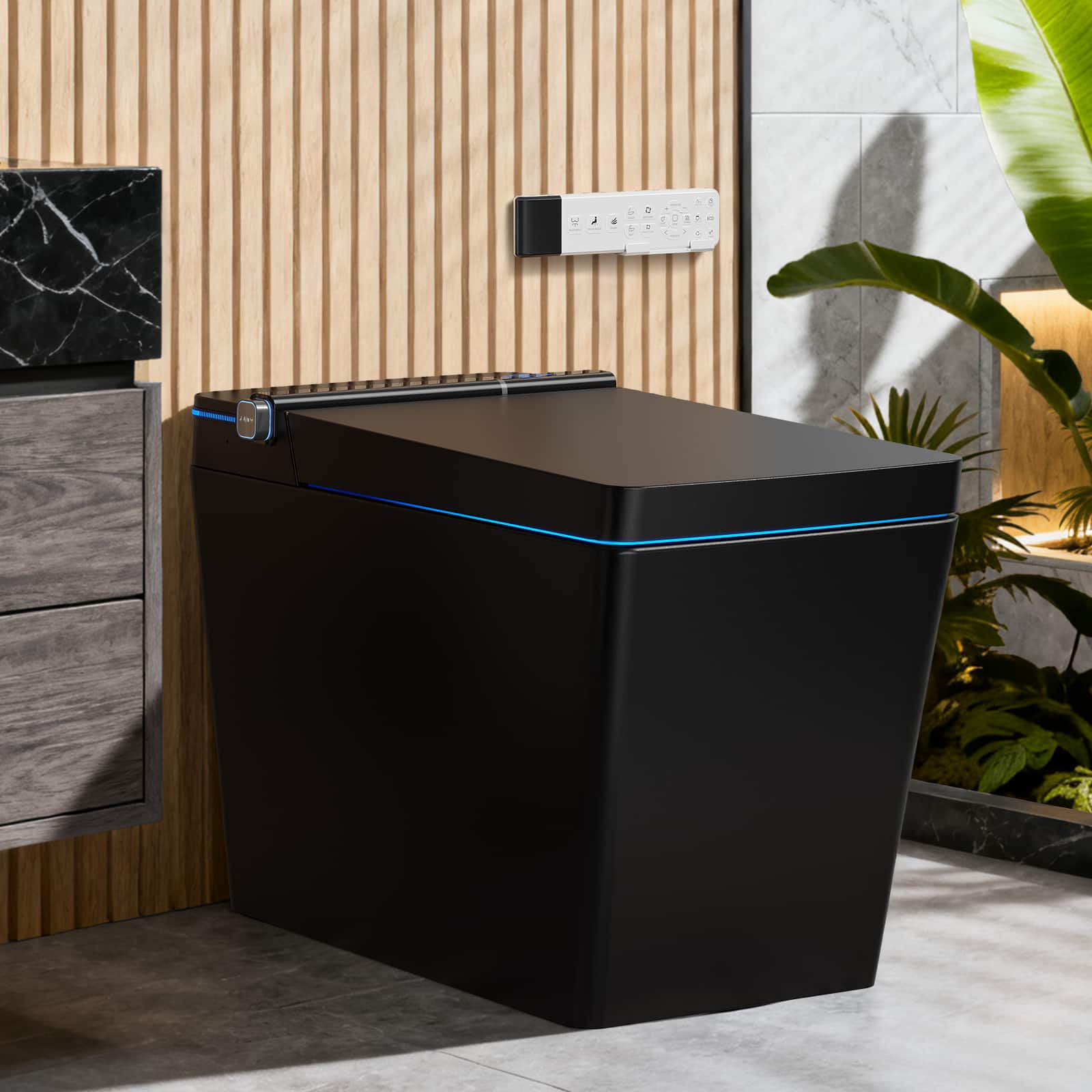 Koligey - 2" Color Olympic Bumper Plate Weight Plate for Strength Training - 100% Virgin Rubber - Black