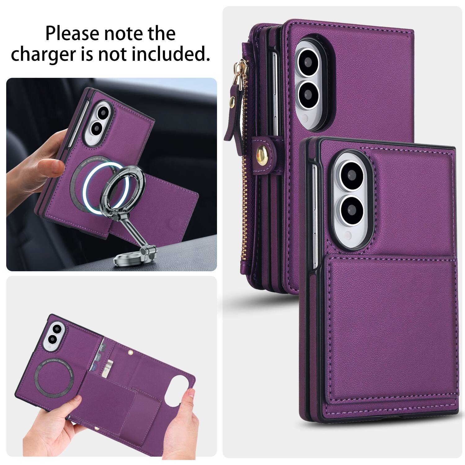 Please note the charger is not included.