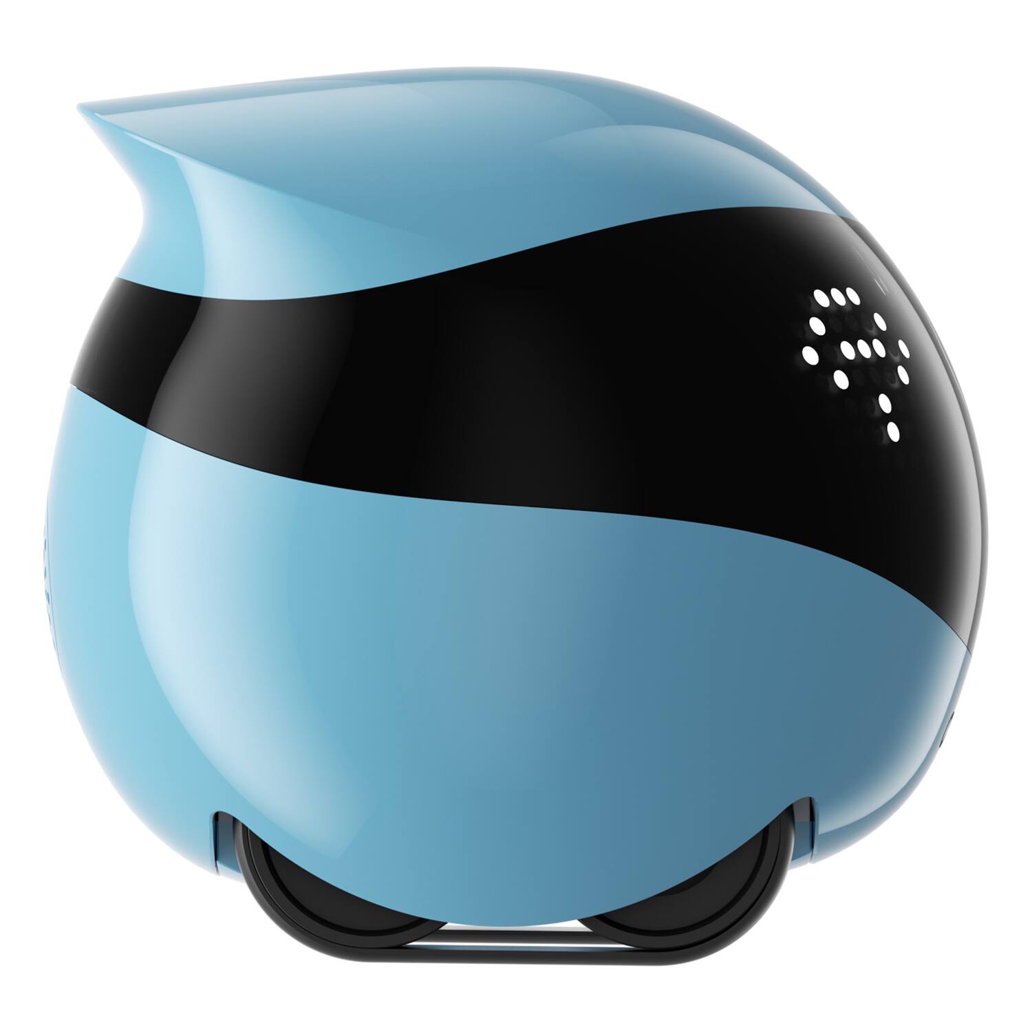 Alt View 2. Enabot - EBO Air 2 Whole-Home Mobile Robot, 2K Ultra HD Camera, Remote Monitoring and Control - Jay Blue.