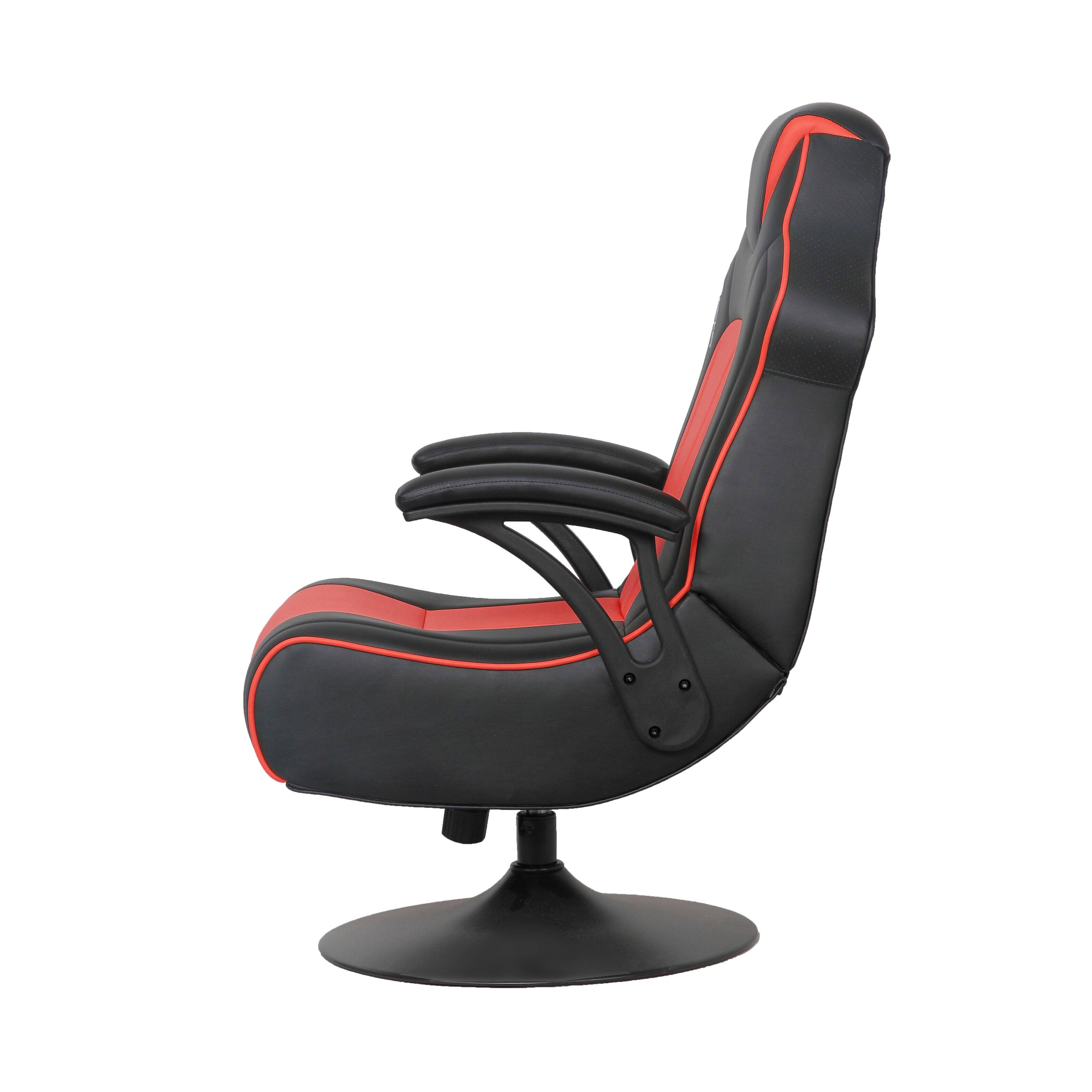 Customer Reviews: X Rocker Torque Pedestal Gaming Chair Red 5108801 ...