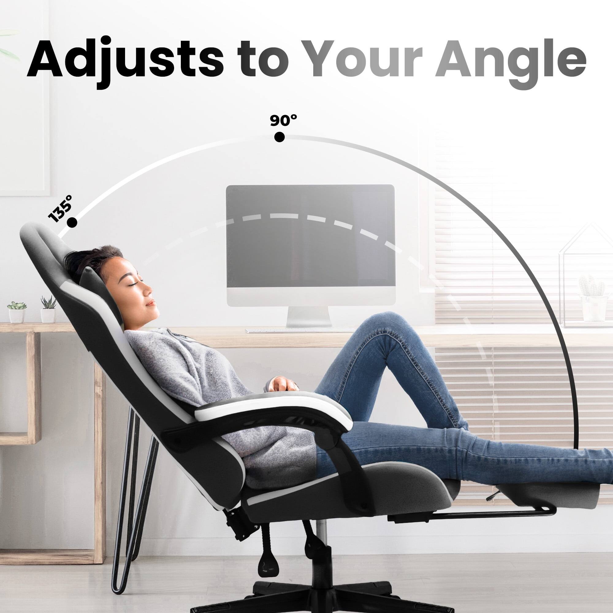 Adjusts to Your Angle  
90°  
135°