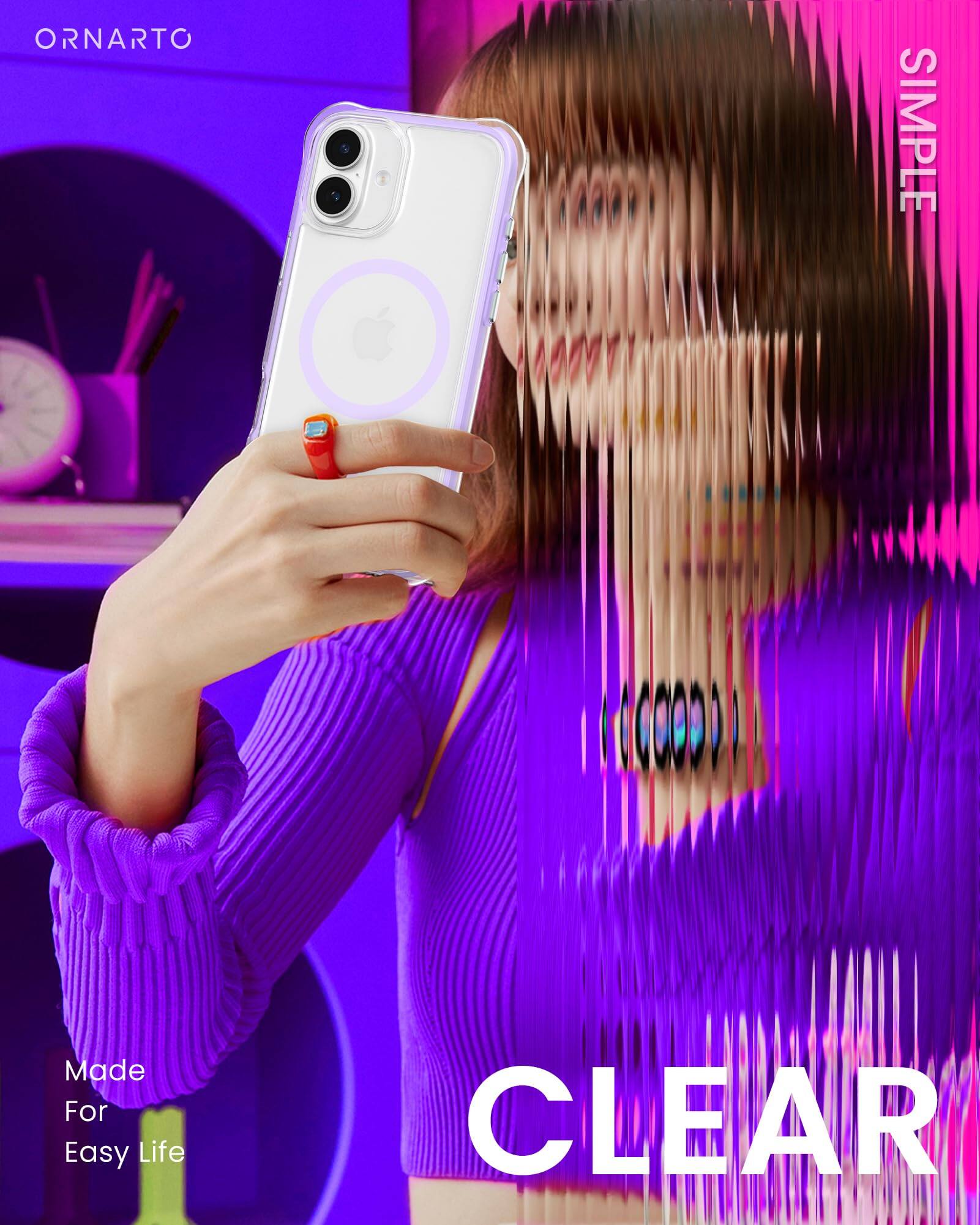 ORNARTO SIMPLE Made For Easy Life CLEAR