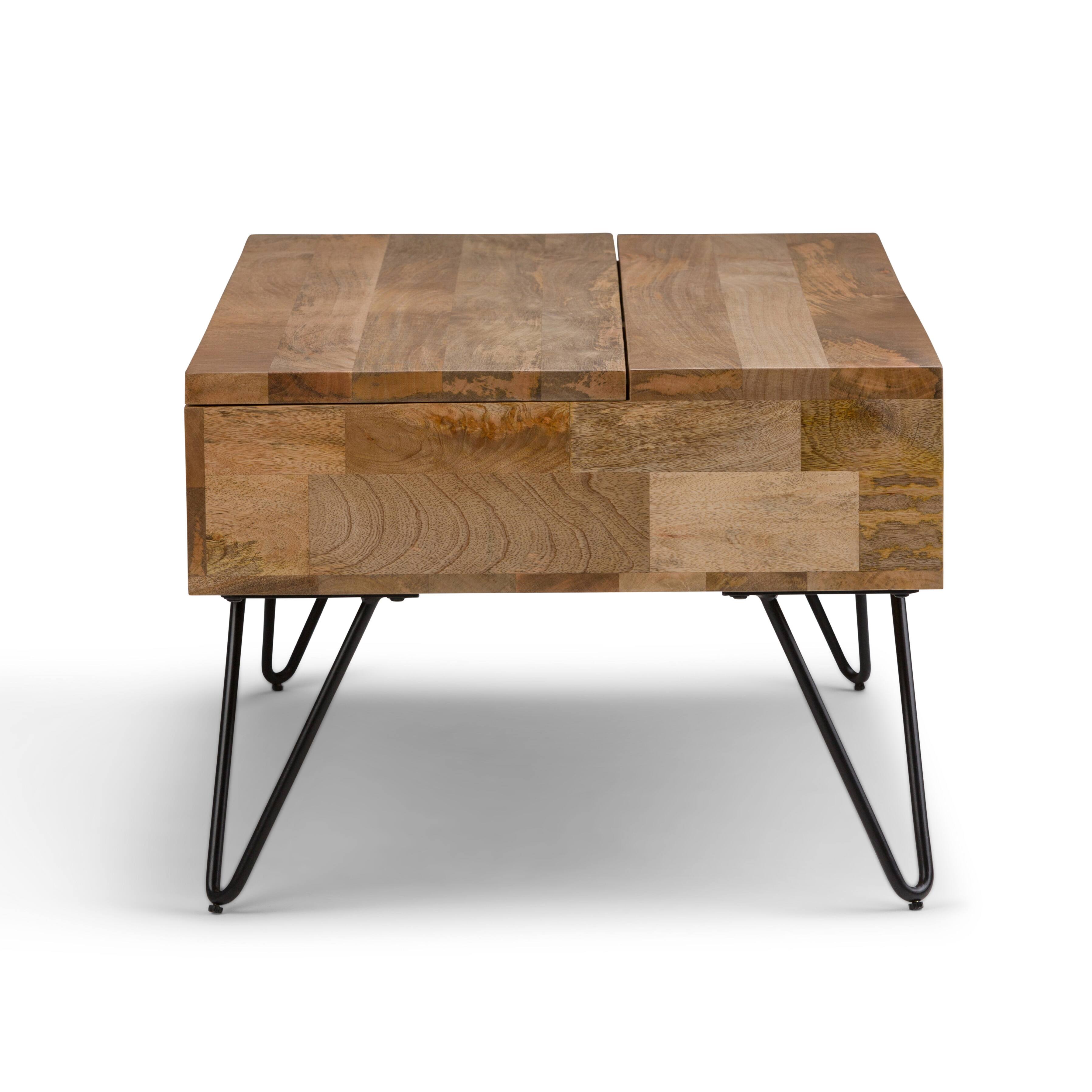 Alt View 13. Simpli Home - Hunter Lift Top Coffee Table - Natural.