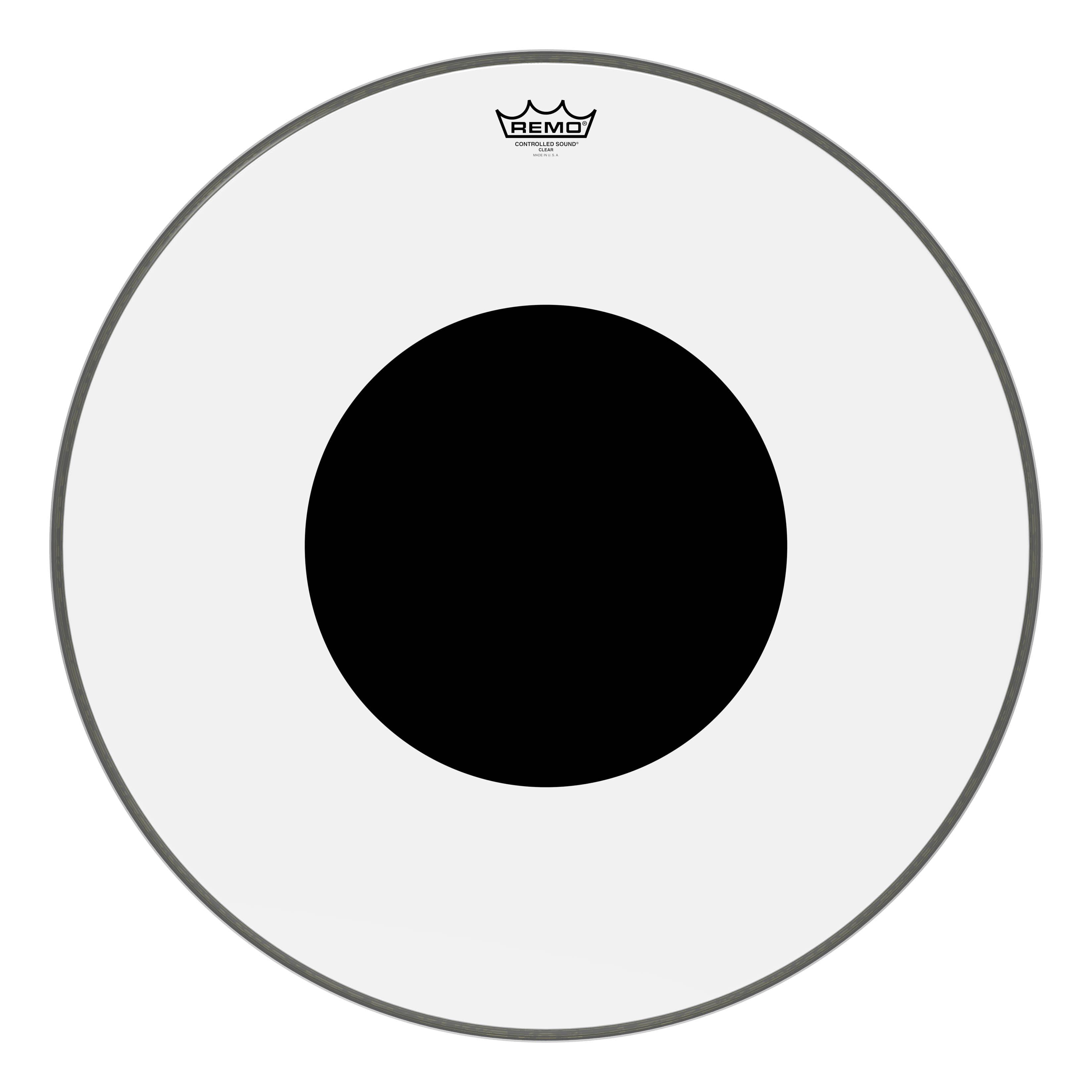 Remo - Controlled Sound Series Clear Black Dot Drumhead price history on PriceWatchPro