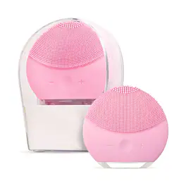 Cluzine - Rechargeable Silicone Sonic Facial Cleanser, Waterproof Face Brush