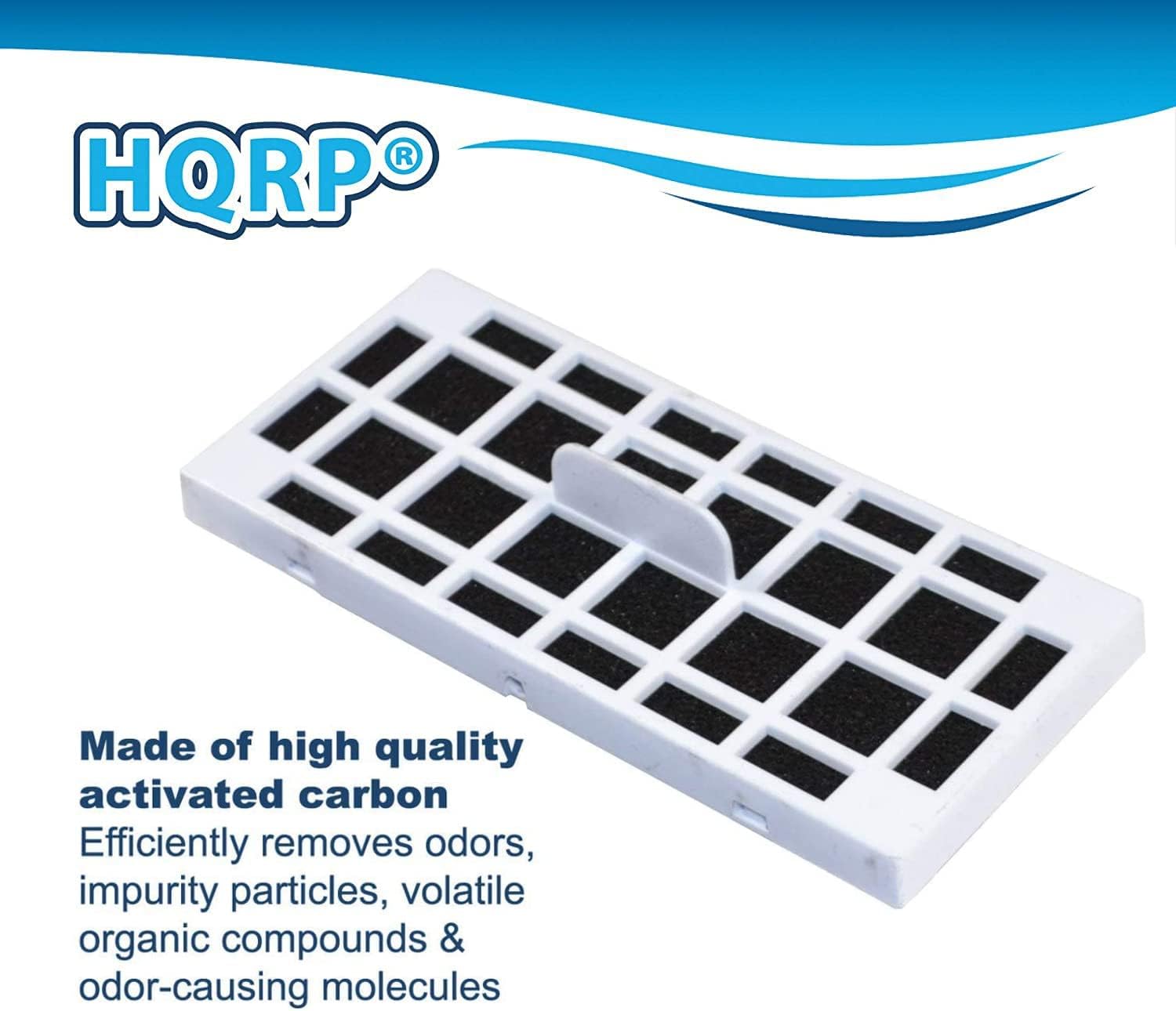 HQRPO®

Made of high quality activated carbon  
Efficiently removes odors, impurity particles, volatile organic compounds & odor-causing molecules