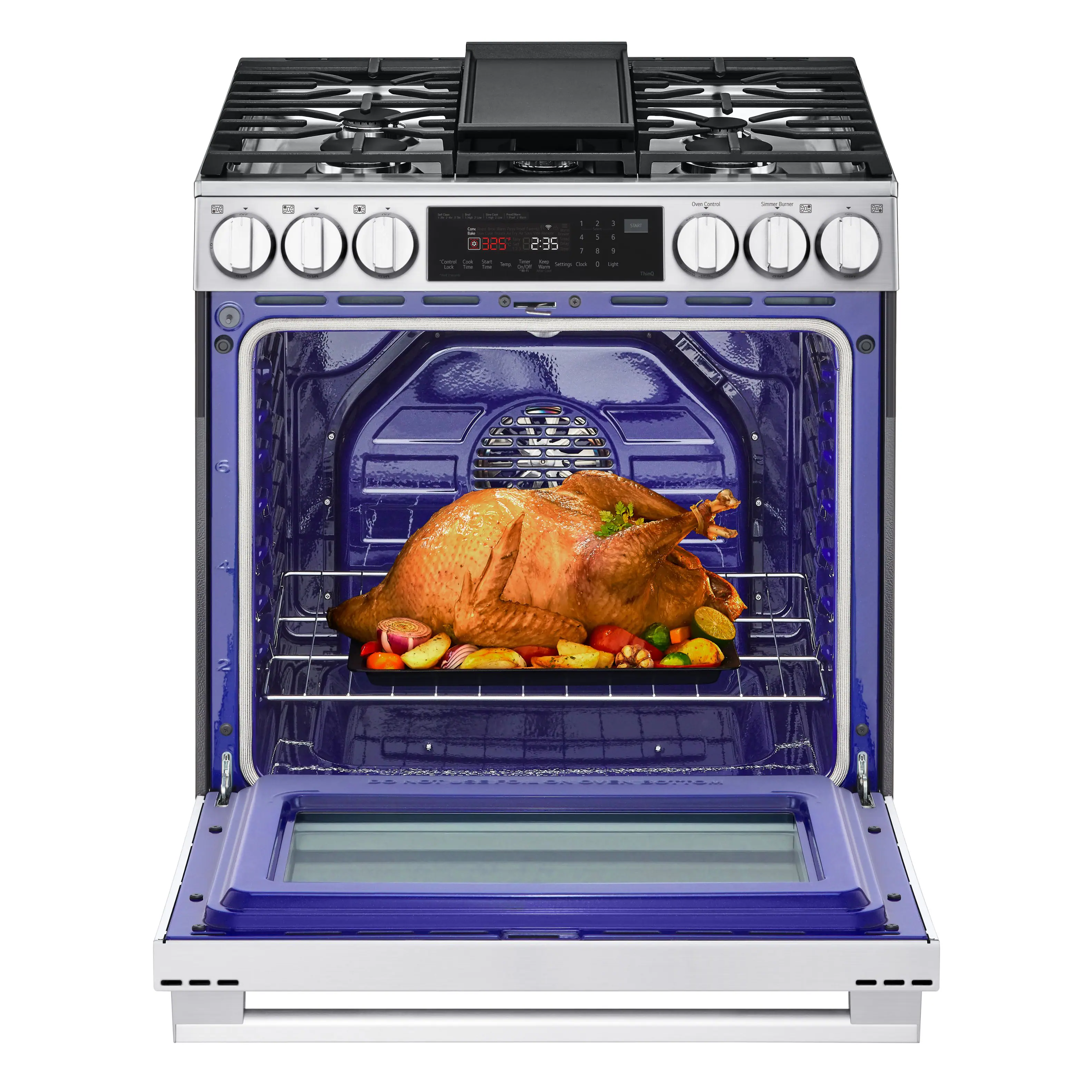 The text on the image reads "28-S-2580 32S 2:35 1 1". This is likely a code or information related to the oven's settings or features.