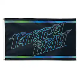 WinCraft - Tampa Bay Rays 2024 City Connect 3' x 5' One-Sided Deluxe Flag - Multicolor