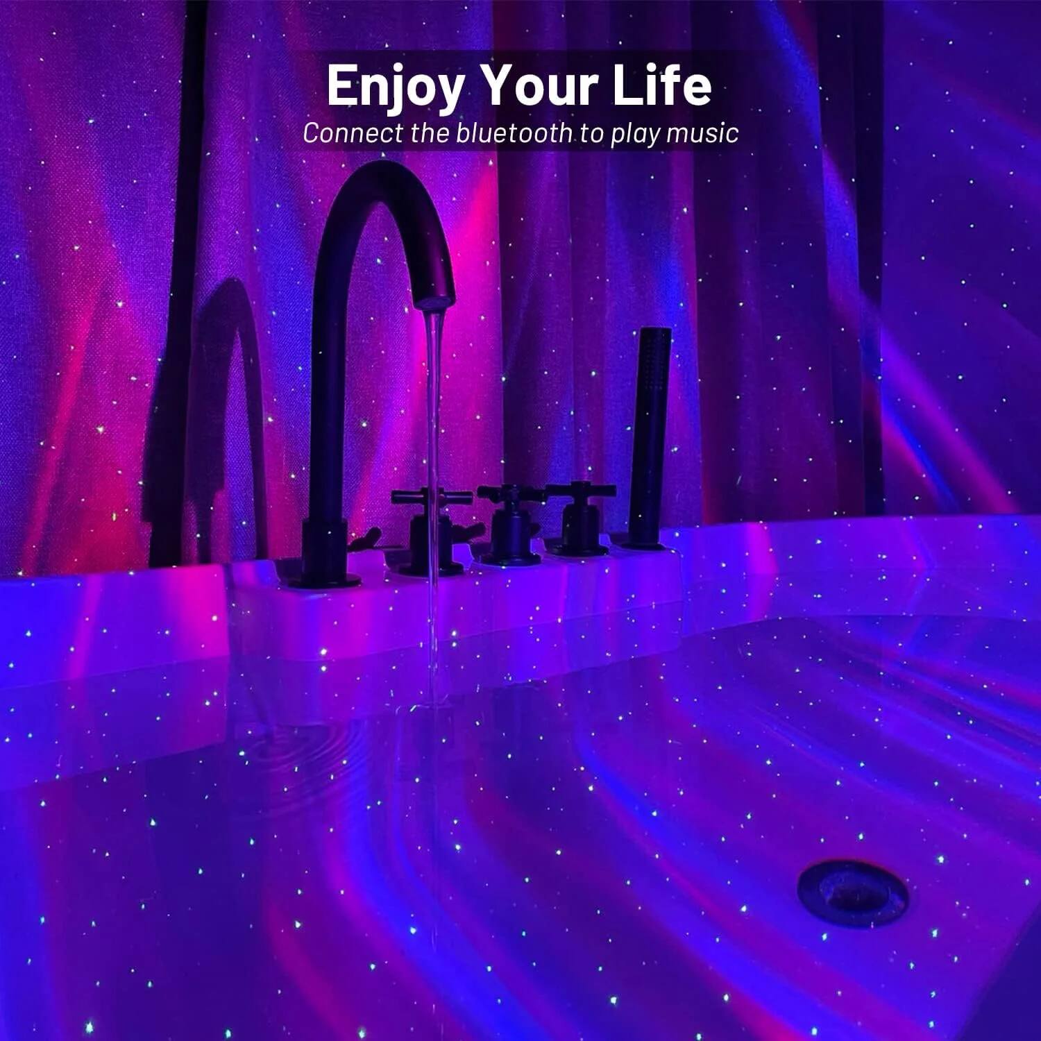 Enjoy Your Life  
Connect the bluetooth to play music