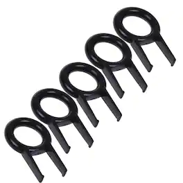 Kitcheniva - 5-Piece Mechanical Keyboard Key Cap Puller - Black