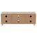 Alt View 11. CorLiving - Hollywood Wood Grain TV Stand with Doors for Most TVs up to 55" - White and Brown.