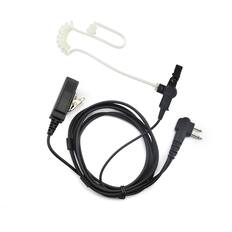 Front. ProMaxPower - 2-Wire Acoustic Tube Earpiece with PTT Mic for Motorola 2-Pin Radios - Black.