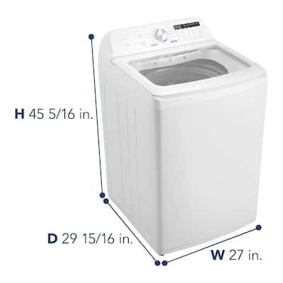 Insignia™ 4.1 Cu. Ft. Top Load Washer with ColdMotion Technology Insignia™ 4.1 Cu. Ft. Top Load Washer with ColdMotion Technology