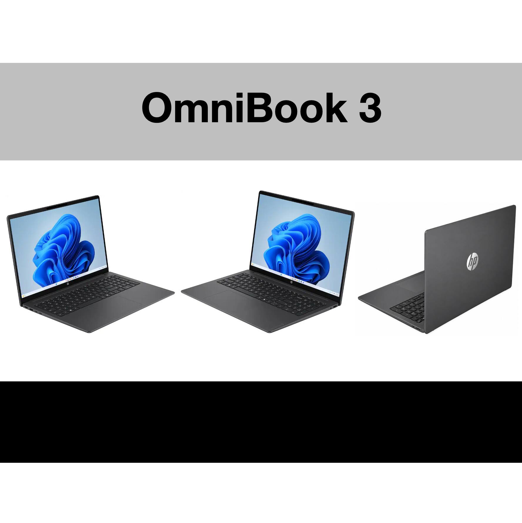 Alt View 1. HP - OmniBook 3 Laptop 16.0 WUXGA Display (Ultra 7-255U, 16GB, 512GB SSD, Win 11 Home) w/Dockztorm Wireless Mouse - Mica Silver.