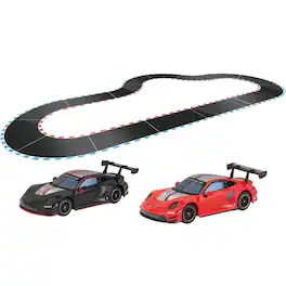 Carrera - 50050002US HYBRID Highway Challenge Race Track Set - Black
