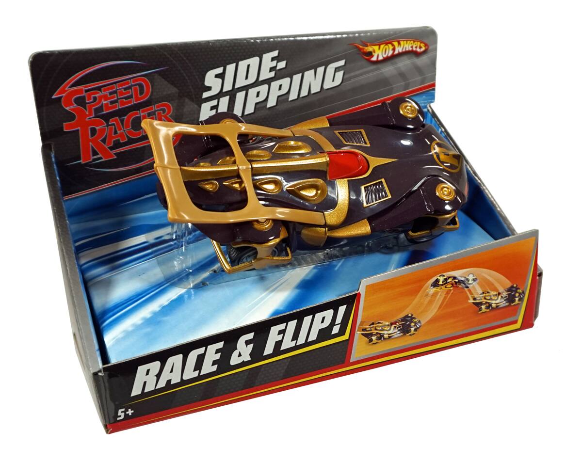 Hot Wheels  
Speed Racer  
Side-Flipping  
Race & Flip!  
5+