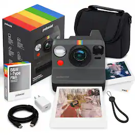 Polaroid - Now Generation 3 i-Type Instant Camera More - Black
