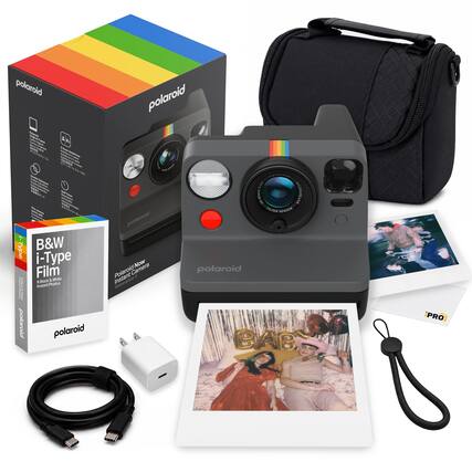 polaroid polaroid A - n A no C - L NLV - Type B&W i-Type Film Black & White i + SinN PhotDs I polaroid polaroid polaroid Now Polaroid Camera Instant CRRES FE 35-40mm 0UD FILTER SENSOR polaroid BAB PRO