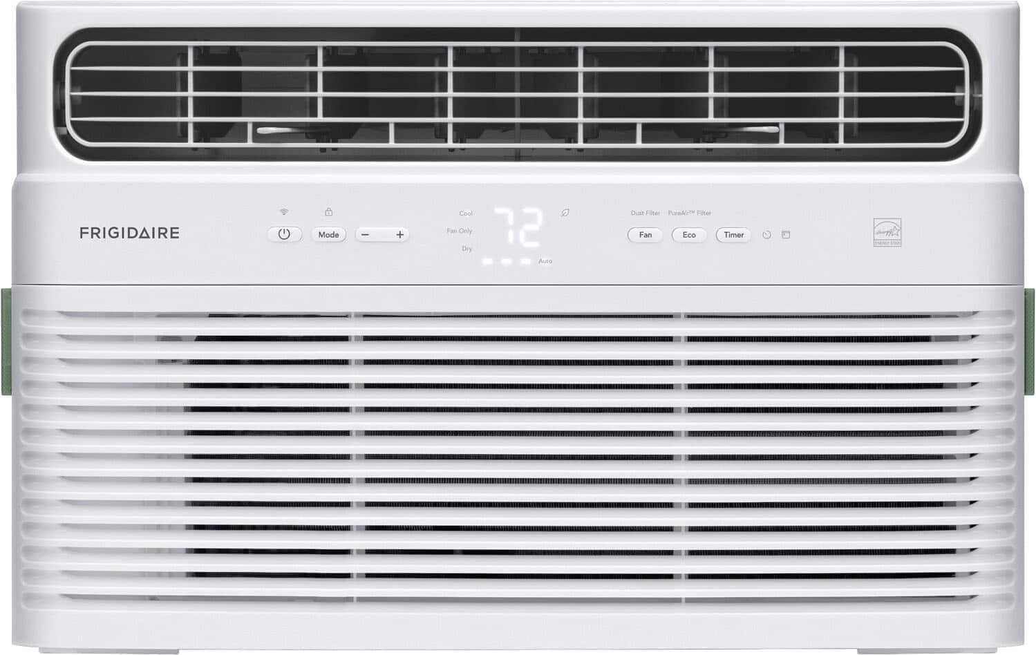 FRIGIDAIRE  
Mode I + Cool Fan Only Dry 72  
Auto  
Cst Filter  
PureAir™ Filter  
Fan  
Eco  
Timer