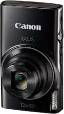 Canon IXUS ZOOM LENS 12x IS
4.5-54.0mm 1:3.6-5.9
12x OPTICAL ZOOM
Canon HS 285 IS
