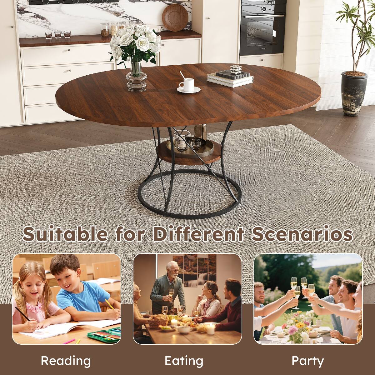 Suitable for Different Scenarios

Reading

Eating

Party