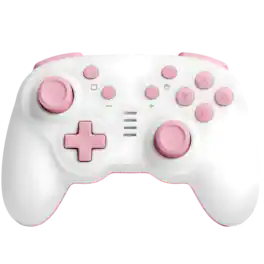 turbX - Mini Mate Pro 2.0 Wireless Ergonomic Gaming Controller for Nintendo Switch, PC, Steam Deck - Sakura Pink