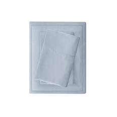 Front. Gracie Mills - Gracie Mills Hugo Deep Pocket Brushed Microfiber Sheet Set with 3M Moisture Wicking - Blue.