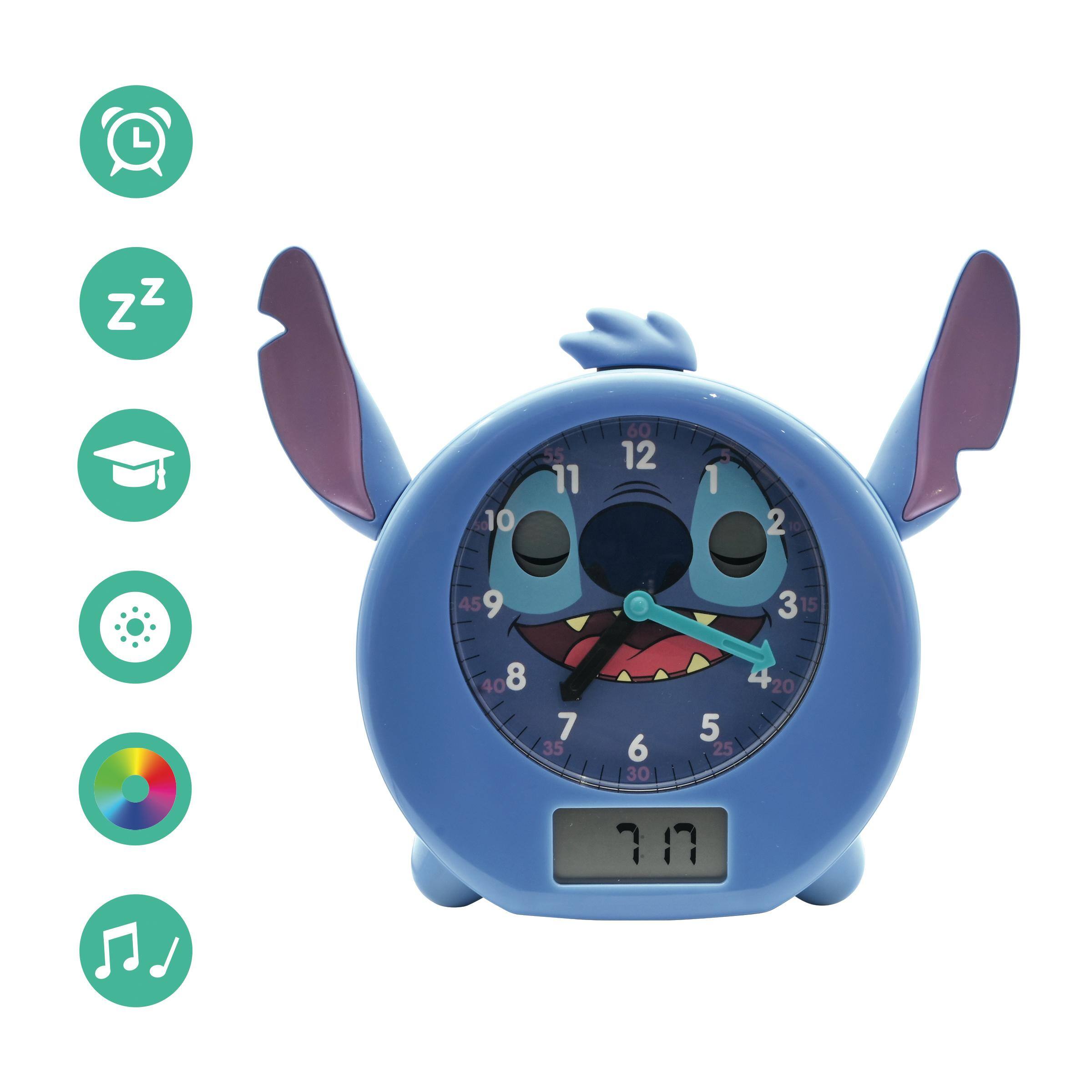 Alt View 2. Lexibook - Disney Stitch My Educational Sleep Companion with Night Light - BLUE.
