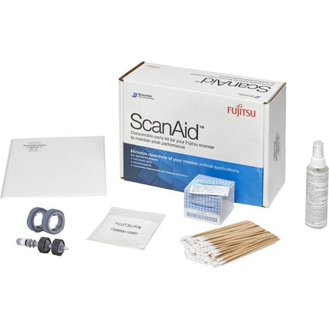 Fujitsu - ScanAid Cleaning Kit - For Scanner