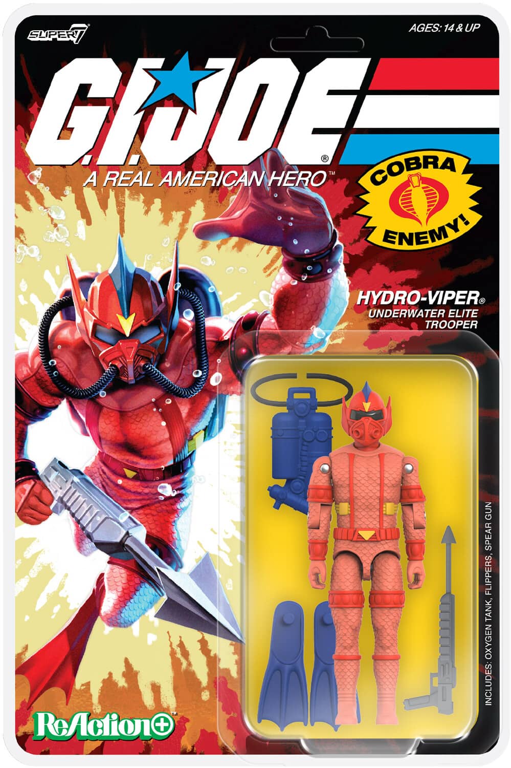 Super7 - G.I. Joe - ReAction+ Wv7 - Hydro Viper (Comic) - COLLECTIBLES - Multicolor price history on PriceWatchPro