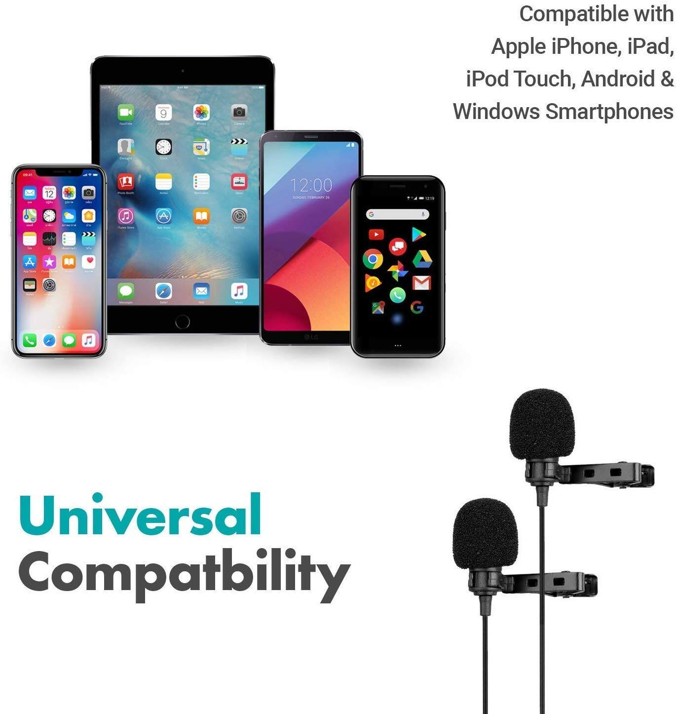 Compatible with Apple iPhone, iPad, iPod Touch, Android & Windows Smartphones

Universal Compatibility