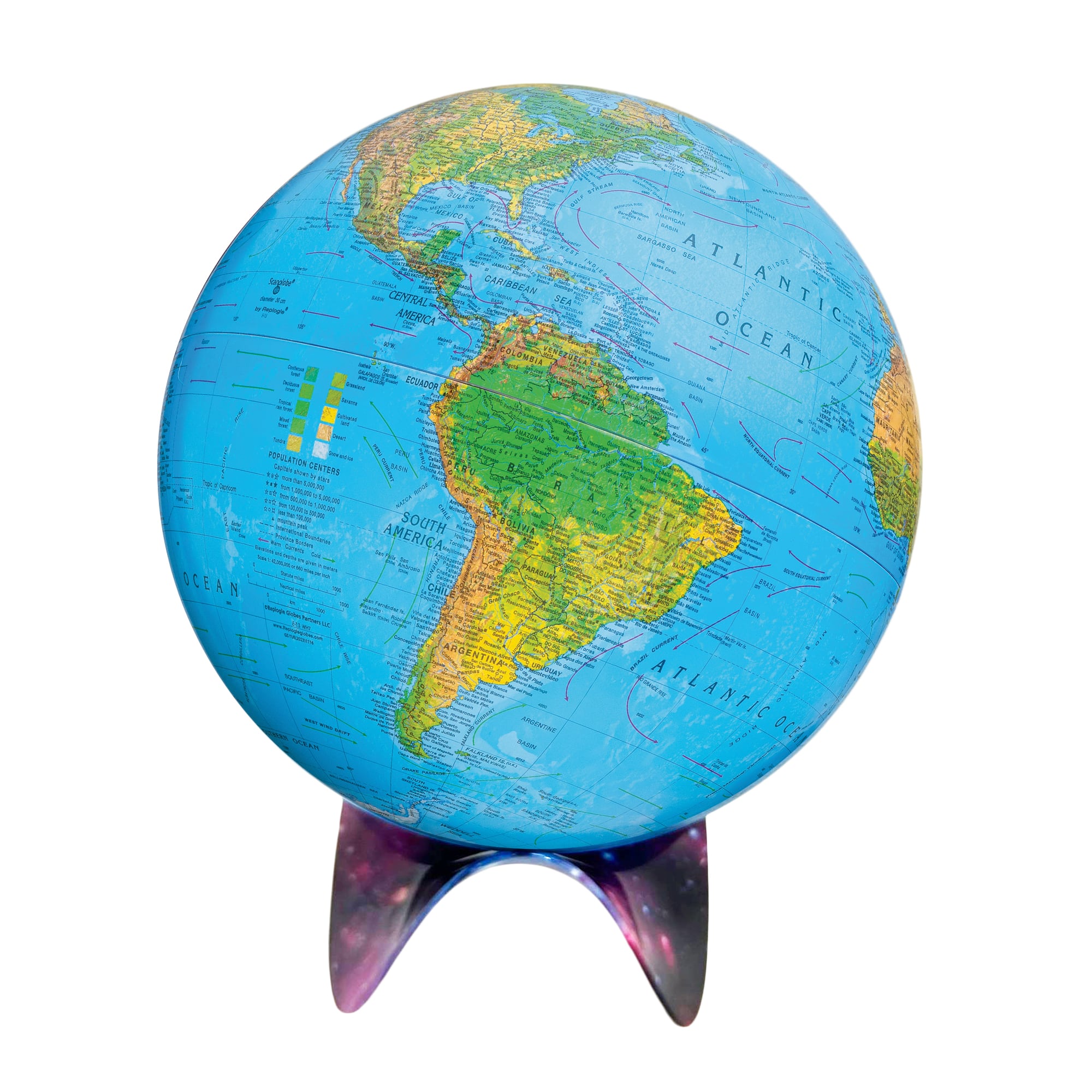たまごっちコネクション BLUE WORLD GLOBE EARTH MAP s-l1200.png