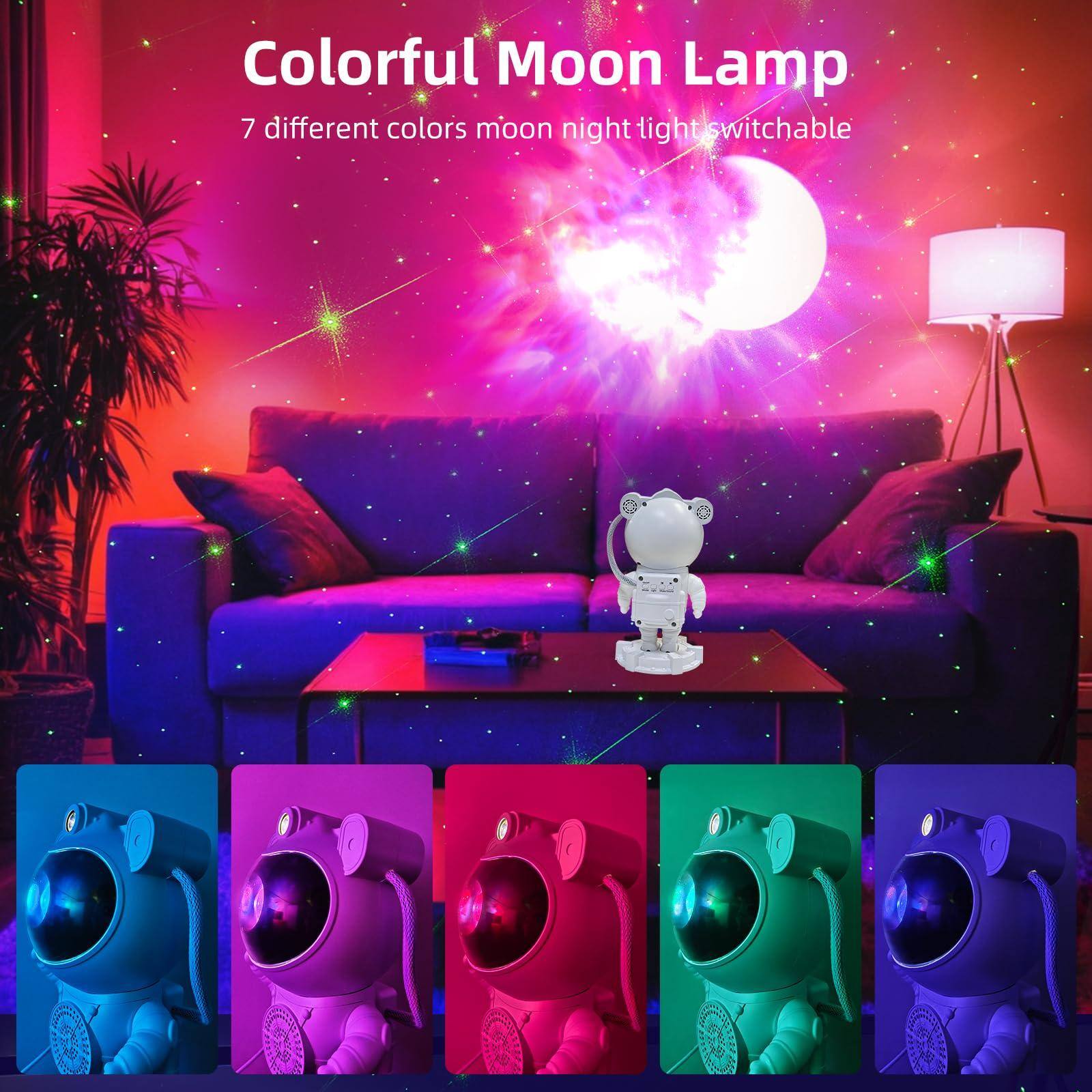 Colorful Moon Lamp  
7 different colors moon night light switchable