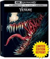 Venom [Limited Edition] [SteelBook] [Includes Digital Copy] [4K Ultra HD Blu-ray/Blu-ray] [2018] - Front_Zoom