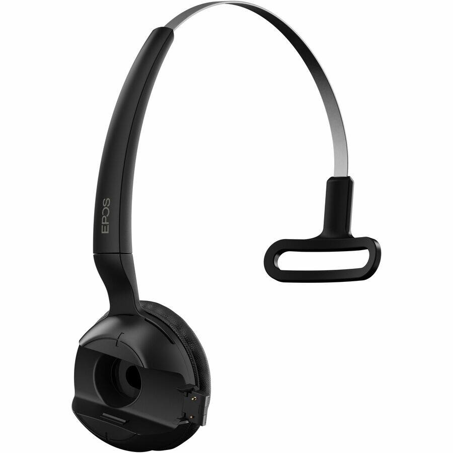 Alt View 4. EPOS - EPOS IMPACT D 10 Phone - US II Headset - Wireless - DECT - Over-the-head - Black - Black.